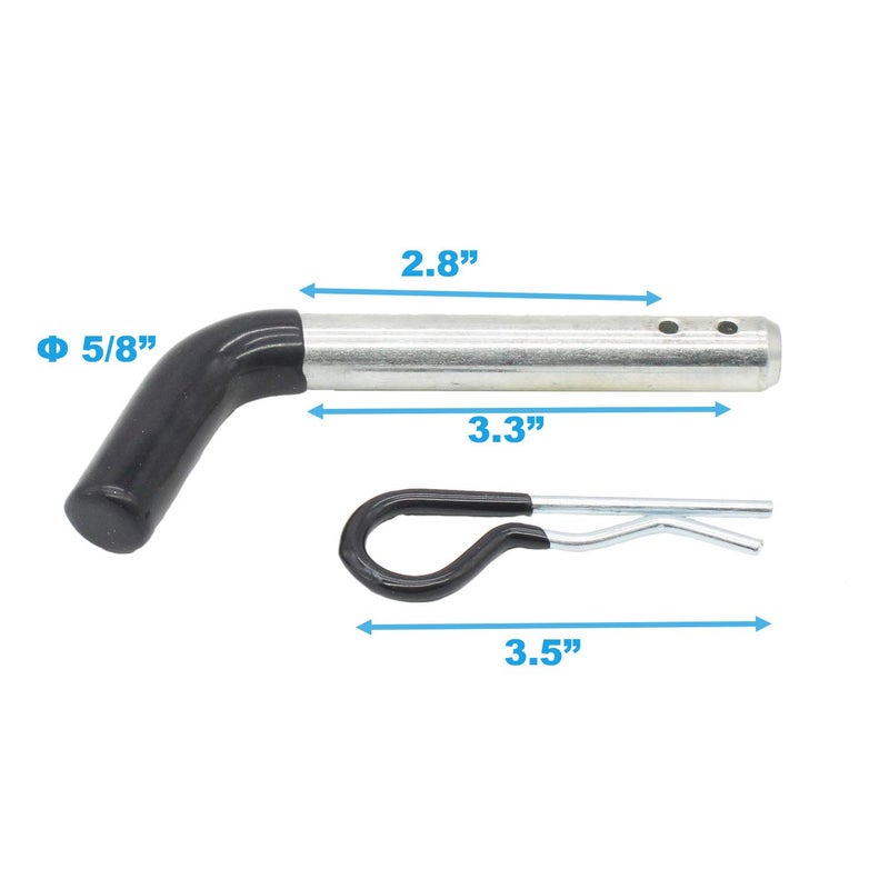 X-Haibei Trailer Towing Hitch Pin and Clip 5/8 inch Diameter fit 2 inch Receiver 4 Pack - Image 4